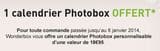 calendrier offert wonderbox photobox