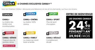 canal plus les chaines 3 mois gratuits