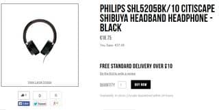 SOLDES : Moins de 19 euros le casque Philips Citiscape 