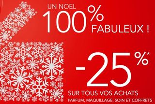 25% de remise immédiate chez Douglas, Nocibé et Marionnaud (code promo)