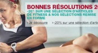 20% de remise immédiate sur les articles de Fitness, Musculation, Yoga, Relaxation (Amazon)