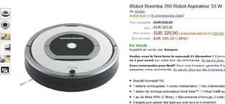 iRobot Roomba 760 Robot Aspirateur promo