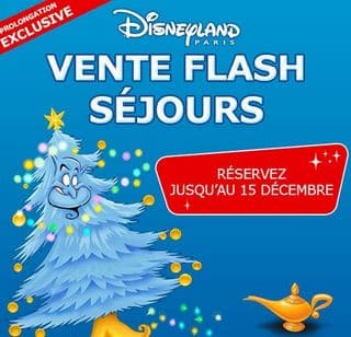 Vente flash DisneyLand : jusqu’à moins 50% sur les séjours (gratuit moins de 12 ans) – DERNIERES HEURES