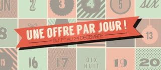 Vet’Affaires : Calendrier de l’avent 1 offre par jour (aujourd’hui 75% sur la lingerie) + carte Vet Club offerte