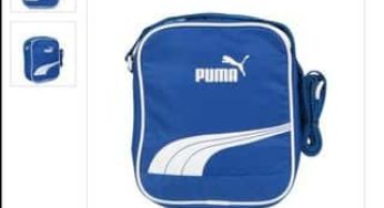 7 euros le sac bandoulière Puma bleu (port inclus)