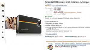 Appareil photo instantane Polaroid Z2300 promo