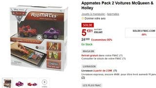 Appli Appmates McQueen et Holley SOLDES