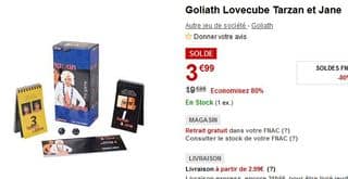 Jeu adulte Lovecube Tarzan et Jane en soldes