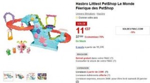 Monde Feerique des PetShop Hasbro moitie prix