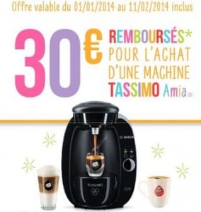 ODR BUT : Machine à dosettes Tassimo à 9,99€ (bon déduit)