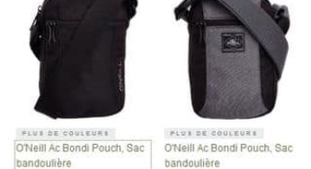 Sac bandoulière O’Neill à moins de 13 euros au lieu du double (port inclus)