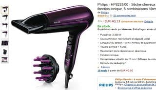 Seche-cheveux ThermoProtect Philips HP8233 pas cher