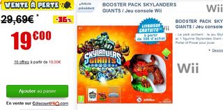 Skylanders Giants - Booster pack en soldes