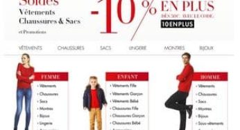 Soldes Amazon : 10% supplémentaires sur les vêtements, chaussures et sacs dès 50 euros