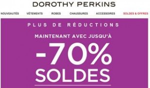 Soldes Dorothy Perkins 2014