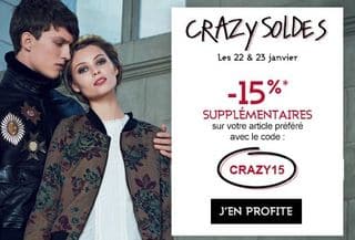 Soldes Galeries Lafayette code promo 15 pourcent