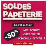 Soldes Papeterie Decitre 2014