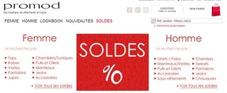 Soldes Promod hiver 2014