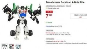 Transformers Construct A-Bots Elite 7 euros