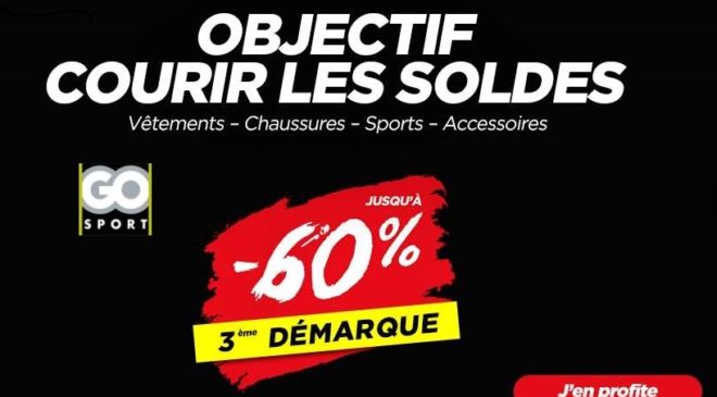 Troisième démarque des soldes Go Sport