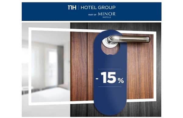 Vente Privée 15% De Remises Sur Les Hôtels Nh Hotels