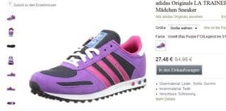 SOLDES baskets Adidas Originals La Trainer K