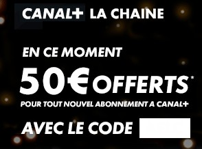 code promo Canal plus janvier