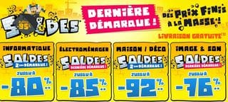 Dernière démarque des soldes chez Cdiscount (c’est parti)!