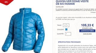 doudoune Dome de Quiksilver homme