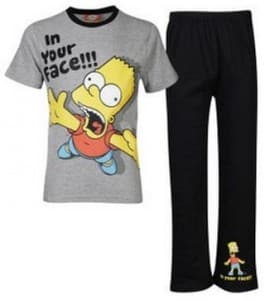 pyjama simpson pas cher