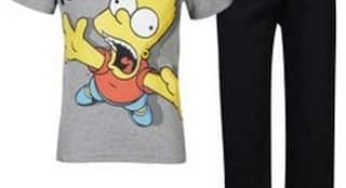 8,49 euros le pyjama enfant Simpson / Thomas (de 4 à 12 ans) – plusieurs modèles