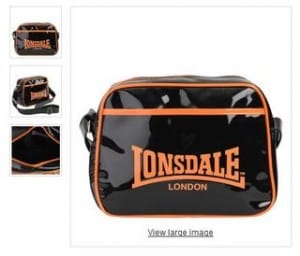 sac bandouliere Lonsdale a moins de 6 euros