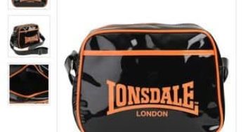 Moins de 6 euros le sac besace à bandoulière Lonsdale (minimum 25 euros ailleurs)