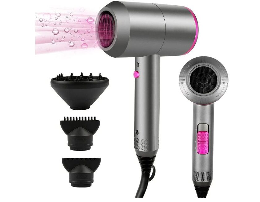 Sèche-cheveux ionique 1500W Dekuri à 21,99€ : séchage rapide et protection thermique 💨 Sèche-cheveux Dekuri ionique en promotion