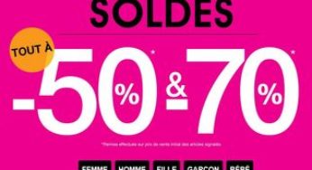 Soldes Kiabi ! Tout entre -50% et -70%
