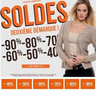 Deuxième démarque des SOLDES Vet’Affaires ! Jusqu’à -90%