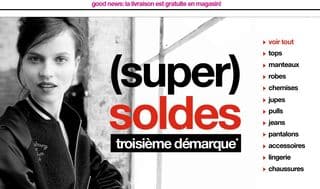 troisieme demarque soldes Jennyfer hiver 2014