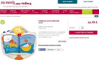 veilleuse livre interactif Fisher Price DPAM