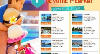 1 euro le séjour de votre enfant en Juillet / Aout