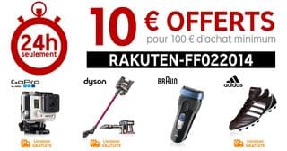 100 euros d’achats = 10 euros de remise sur PriceMinister (19.02)