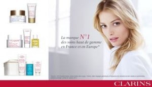 Clarins 30 euros le bon achat de 60 euros