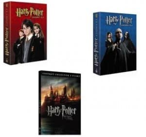 Integrale Harry Potter en DVD 19 euros