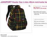 JANSPORT Hauler Sac a dos moins cher