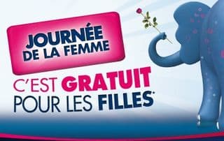 Lavage auto gratuit dans les stations Eléphant bleu pour les femmes