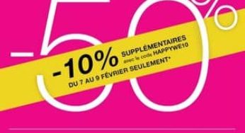 Le Bourget : 10% supplémentaire sur tous les collants, bas et leggings (SOLDES compris)