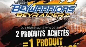 Bon Plan Beyblade : 2 Beyblade achetés = 1 Beyblade remboursé à 100% (Beyblade / Beywarriors / Beyraiderz)