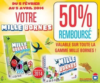 Votre Mille Bornes 50% remboursé ! ODR Dujardin 2014