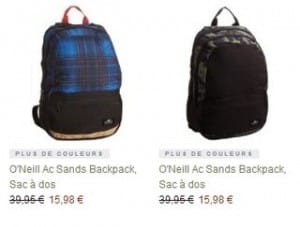 Sac a dos O Neill a moins de 16 euros