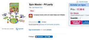 Spin Master - Pif party pas cher