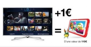 TV Samsung achete KidsPad 3 pour 1 euro